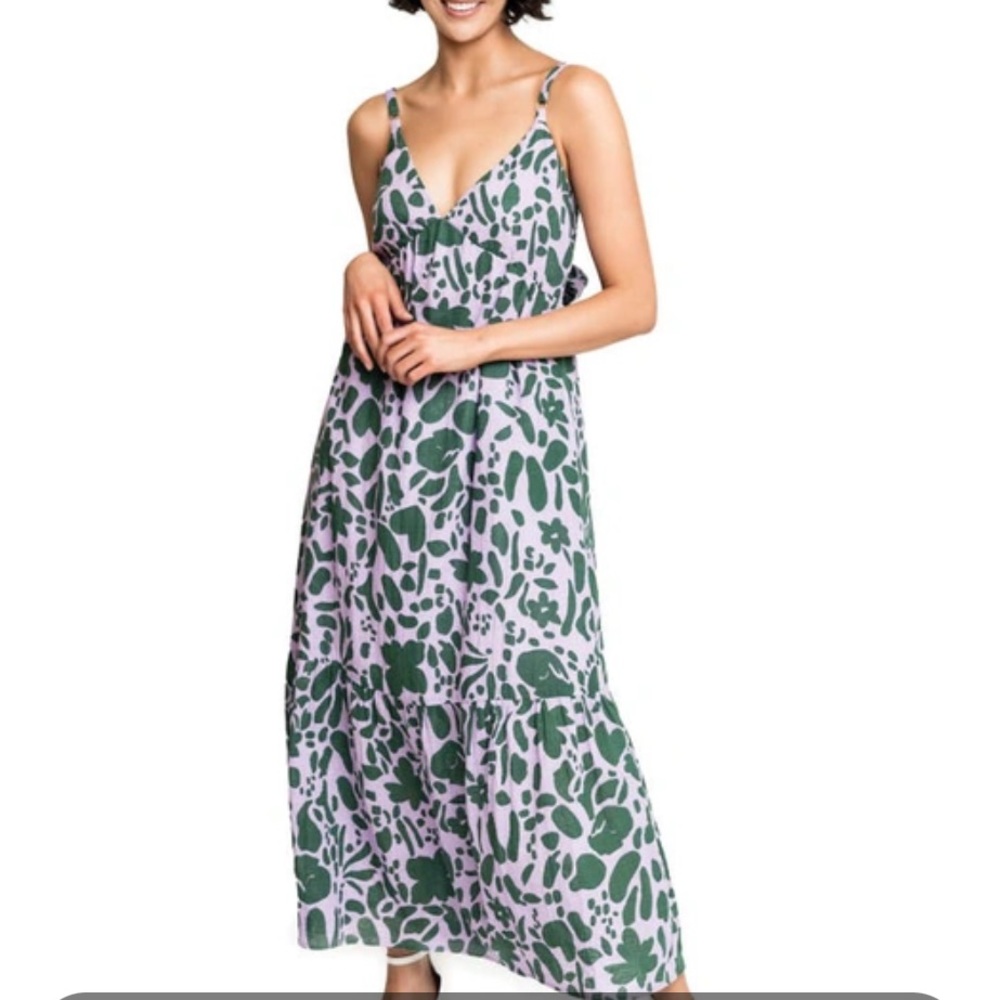 Gibson Look Carmen tie back dress